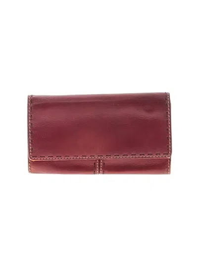 Pre-owned Fossil Leather Wallet In Brown