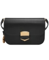 FOSSIL LENNOX FLAP LEATHER CROSSBODY BAG