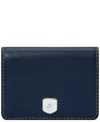 Fossil Lennox Flap Wallet In Blue