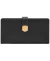 Fossil Lennox Tab Bifold Wallet In Black