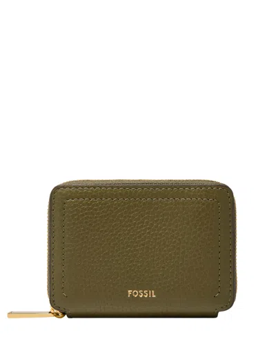 Fossil Logan Rfid Zip Around Card Case
