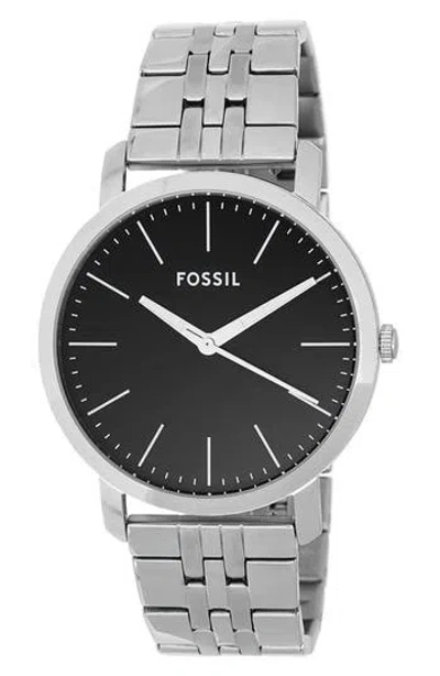 Fossil Luther Three Hand Quartz Watch With Interchangeable Strap, 44mm