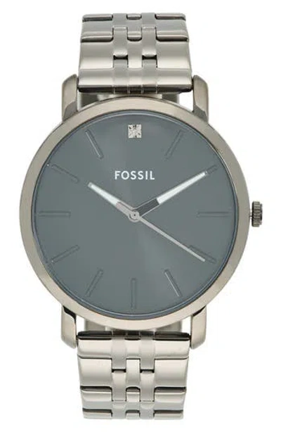 Fossil Lux Luther Bracelet Watch, 44mm In Gray