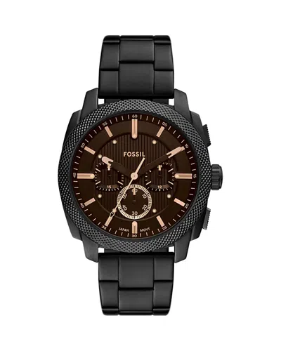 Fossil Machine Chronograph, 44mm In Brown
