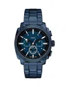 Fossil Machine Chronograph, 44mm In Blue