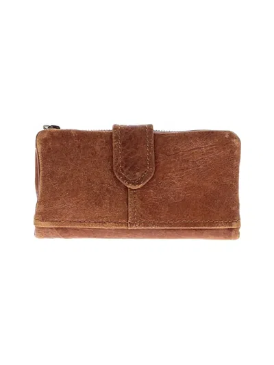 Pre-owned Fossil Makeup Bag In Brown
