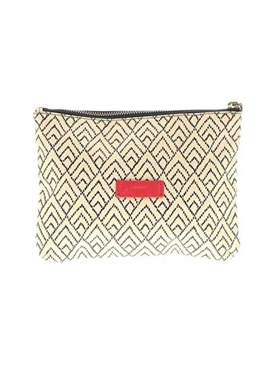 Pre-owned Fossil Makeup Bag In White