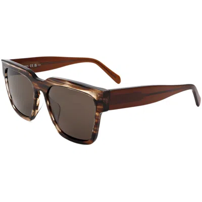 Fossil Men's 54 Mm Brown Sunglasses