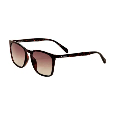 Fossil Men's 55mm Brown Sunglasses