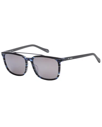 Fossil Men's 55mm Sunglasses In Black