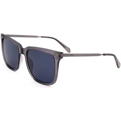 Fossil Men's 56 Mm Blue Sunglasses