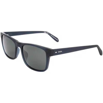 Fossil Men's 56 Mm Green Sunglasses