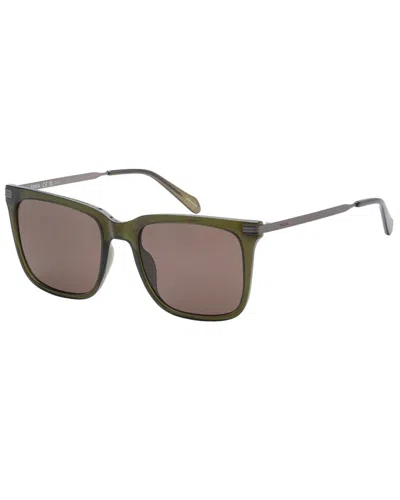 Fossil Men's 56mm Sunglasses In Brown