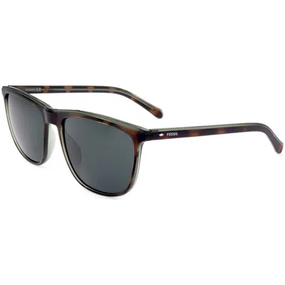 Fossil Men's 57 Mm Green Sunglasses