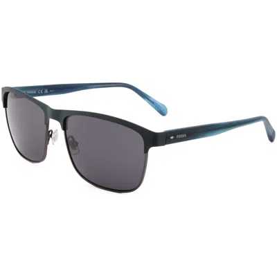 Fossil Men's 59 Mm Grey Sunglasses