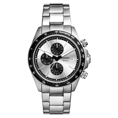 Fossil Men's Autocross Silver Dial Watch In Metallic
