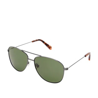 Fossil Men's Aviator Sunglasses In Green