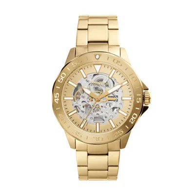 Fossil Men's Bannon Automatic, Gold-tone Stainless Steel Watch