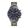 Fossil Men's Bannon Multifunction, Gunmetal Stainless Steel Watch In Multi