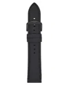 Fossil Men's Black Leather Watch Band, 22mm