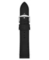 Fossil Men's Black Leather Watch Band, 22mm