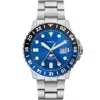 Fossil Men's Blue Gmt Blue Dial Watch In Blue