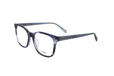 Fossil Men's Blue Horn 53mm Opticals