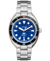 Fossil Men's Breaker Three-hand Date Stainless Steel Watch 42mm In Silver-tone