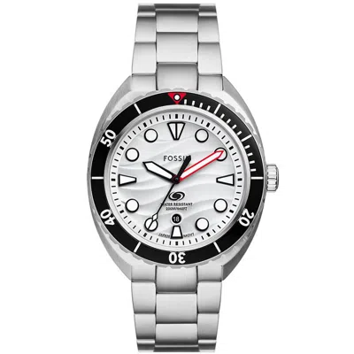 Fossil Men's Breaker White Dial Watch