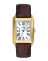 Fossil Men Carraway Watch In Burgundy