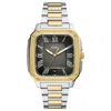 Fossil Men's Crosby Black Dial Watch In Metallic