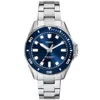 Fossil Men's Dalton Three-hand, Stainless Steel Watch In Blue
