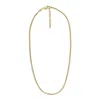Fossil Men's Ellis Core Chains Gold-tone Stainless Steel Chain Necklace In Gold
