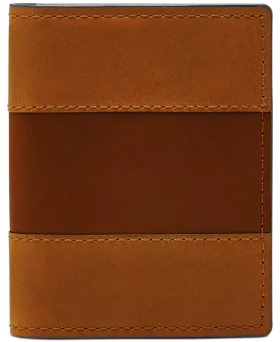Fossil Men's Everett Card Bifold Wallet In Medium Brown