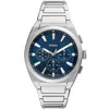Fossil Men Everett Chronograph Watch In Metallic