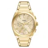 Fossil Men's Everett Gold Dial Watch In Gold