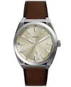 Fossil Men's Everett Champagne Dial Watch In Brown