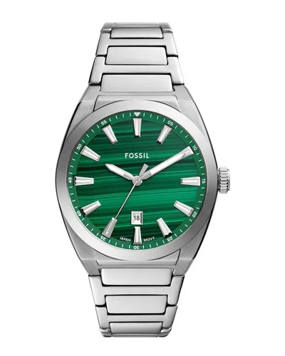 Fossil Men Everett Watch In Green