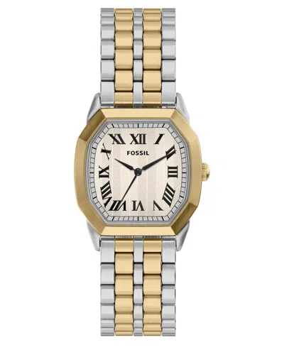 Fossil Men's Harlow Three-hand Two-tone Stainless Steel Watch 33mm In Multi