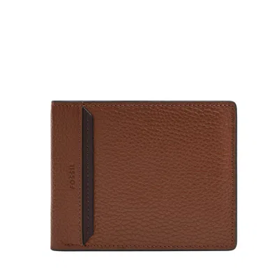 Fossil Men's Huntington Leather Passcase In Brown