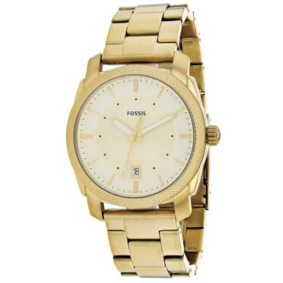 Fossil Men's Machine Watch In Gold