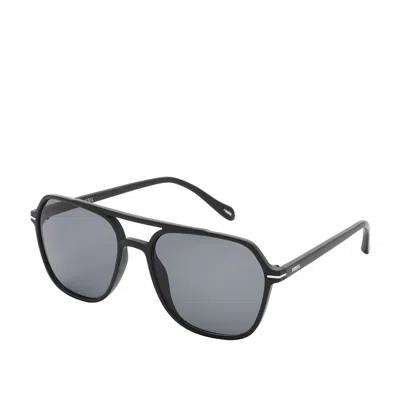 Fossil Men's Navigator Sunglasses In Black