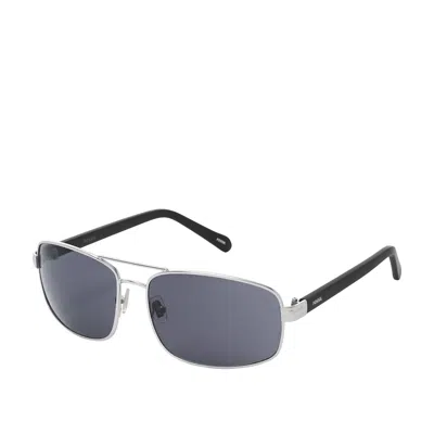 Fossil Men's Navigator Sunglasses In Metallic