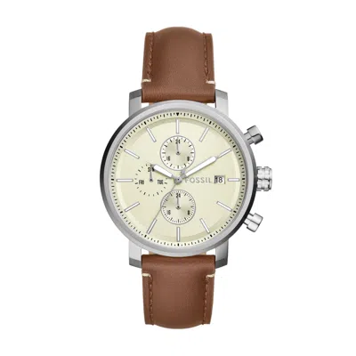 Fossil Men's Rhett Multifunction, Stainless Steel Watch In Gold