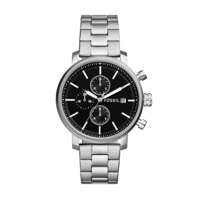 Fossil Men's Rhett Multifunction, Stainless Steel Watch In Silver