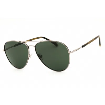 Fossil Men's Silver Tone Aviator Sunglasses Fos3104gs In ["silver Tone"]