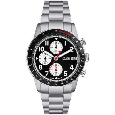Fossil Men's Sport Tourer Black Dial Watch