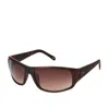 Fossil Men's Sport Wrap Sunglasses In Brown