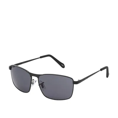 Fossil Men's Square Sunglasses In Black
