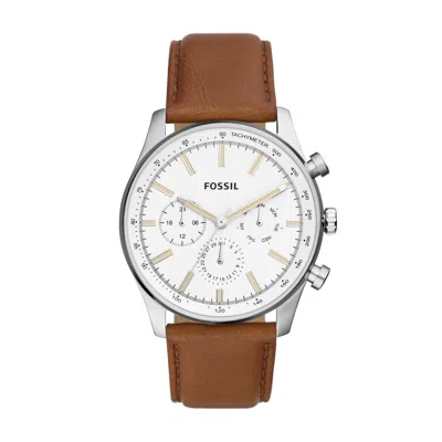 Fossil Men's Sullivan Multifunction, Stainless Steel Watch In Brown